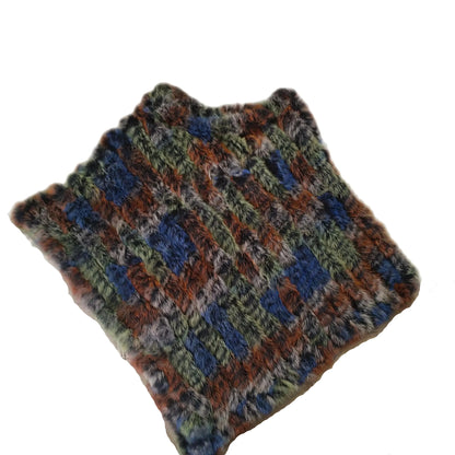 "Coniglio Reale" – Fur Poncho Vest By Enzo Bellari®