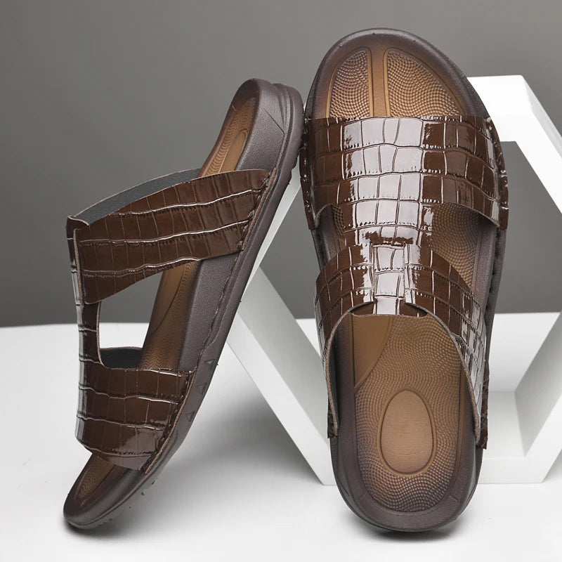 "Passo Artigiano" – Handmade Leather Slippers By Enzo Bellari®