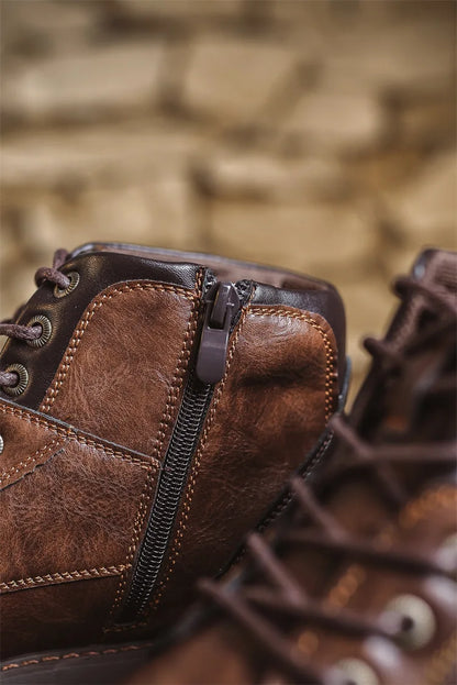 "Colpo Forte" – Leather Ankle Boots By Enzo Bellari®