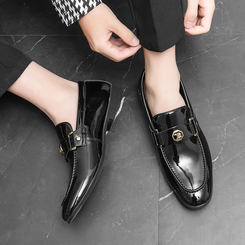"Luciano" – Genuine Leather Loafers