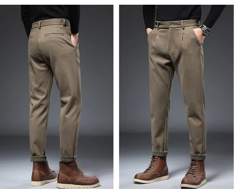 "Luce di Mare" – Slim Fit Business Pants By Enzo Bellari®