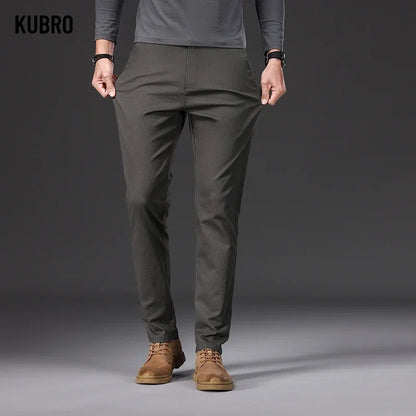 "Slim Naturale" – Cotton Slim Fit Pants By Enzo Bellari®