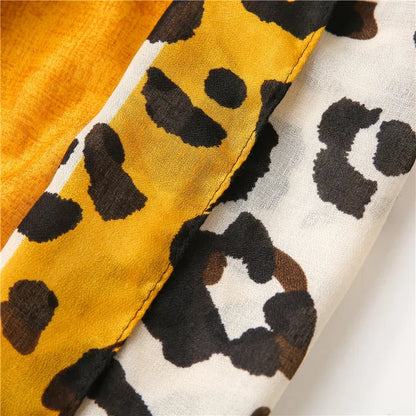 "Macchia Selvaggia" – Leopard Print Scarf By Enzo Bellari®