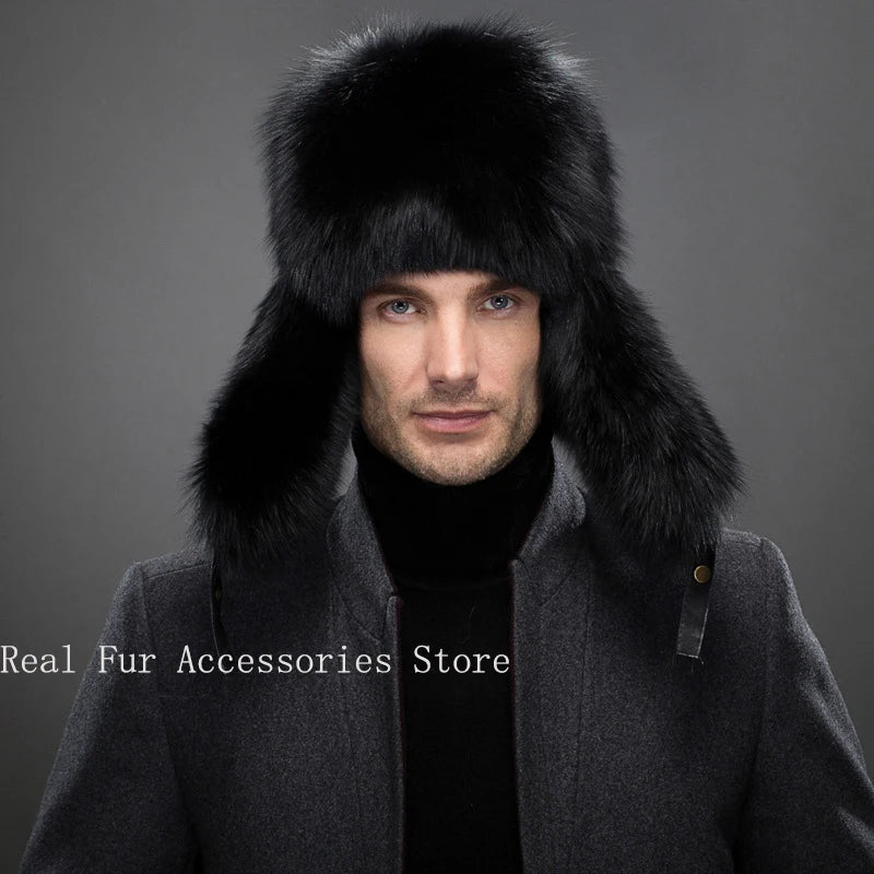 "Cappello Reale" – Fox Fur Lei Feng Hat By Enzo Bellari®