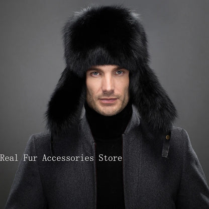 "Cappello Reale" – Fox Fur Lei Feng Hat By Enzo Bellari®