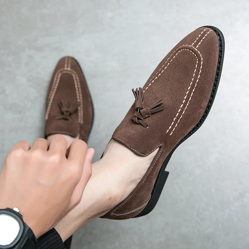 "Luna Dorata" – Tassel Oxford Shoes By Enzo Bellari®