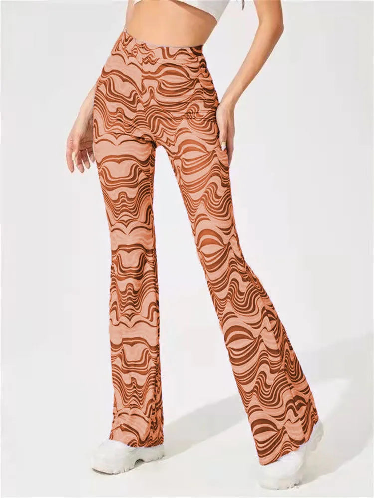 "Luce di Mare" – High Waist Flared Pants By Enzo Bellari®