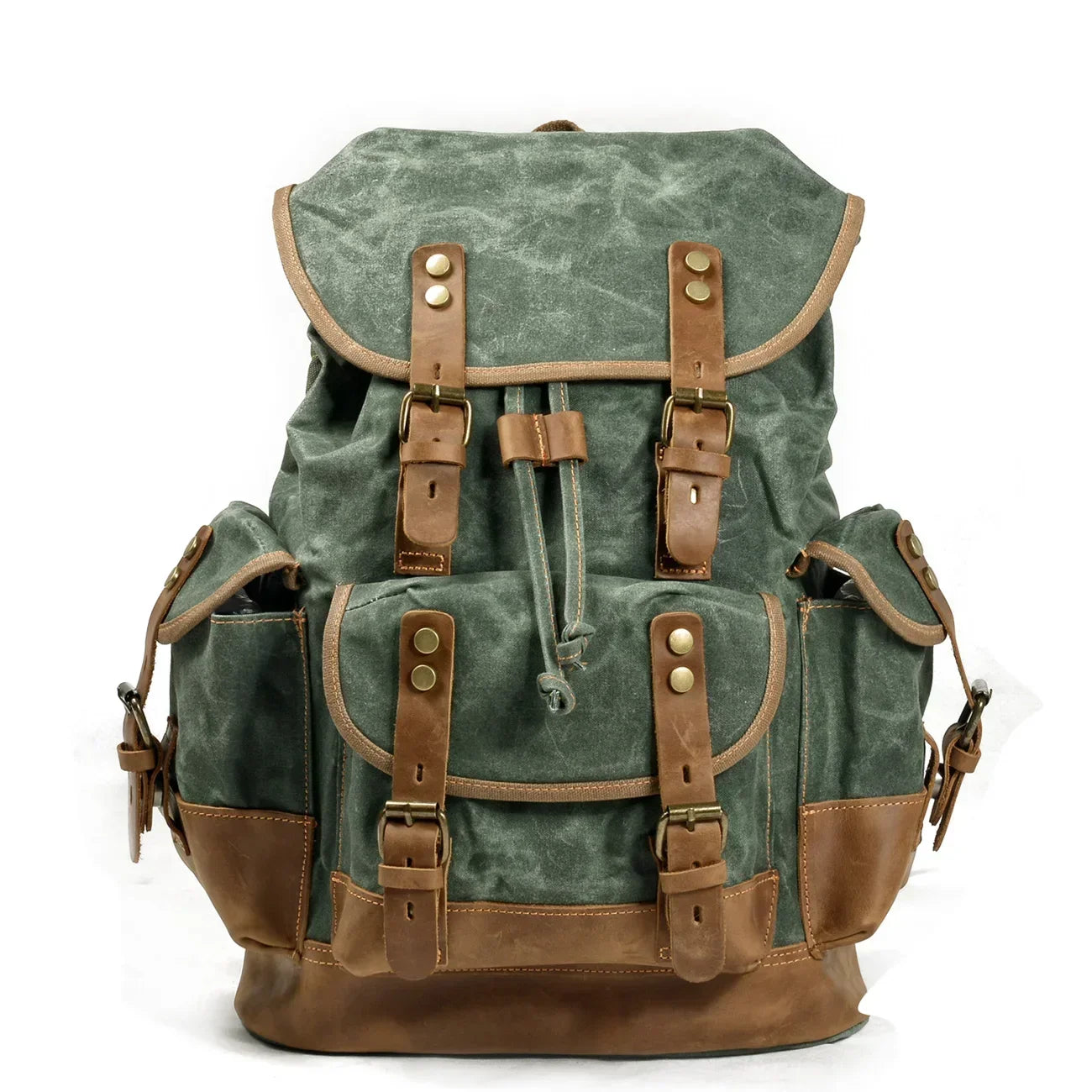 "Fior di Vento" – Waterproof Waxed Canvas Backpack By Enzo Bellari®