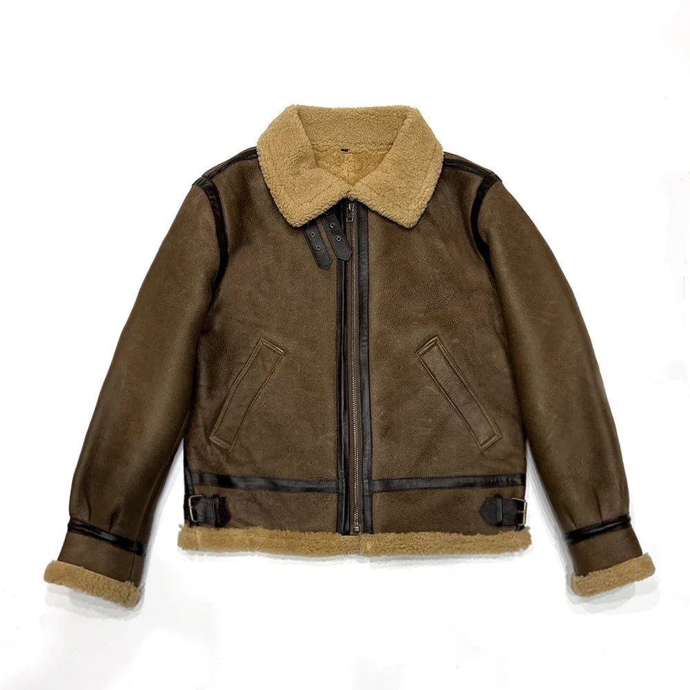 "Pelle di Cervo" – Sheepskin Fur Jacket By Enzo Bellari®