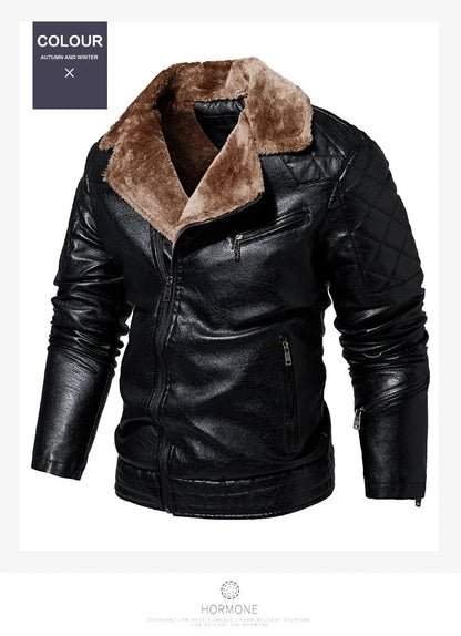 "Collare Regale" – Fur Leather Jacket By Enzo Bellari®