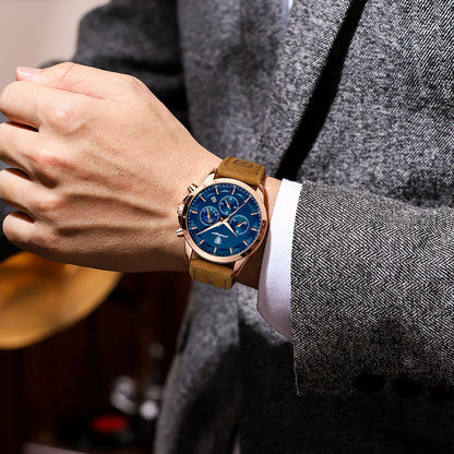"Il Classico" – Men’s Luxury Quartz Watch By Enzo Bellari®