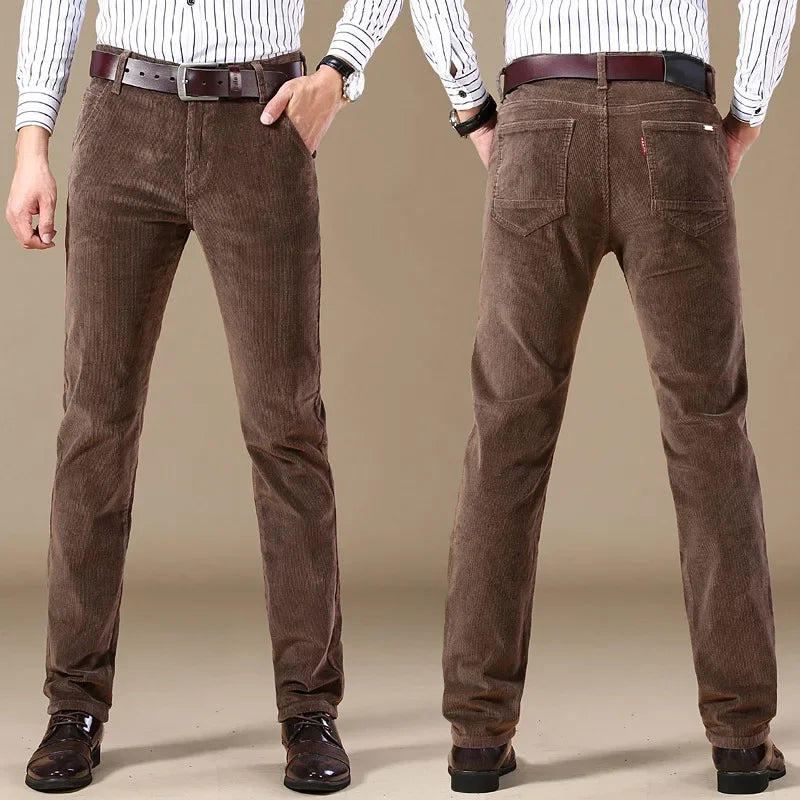 "Trama Rustica" – Corduroy Casual Pants By Enzo Bellari®