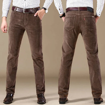 "Trama Rustica" – Corduroy Casual Pants By Enzo Bellari®