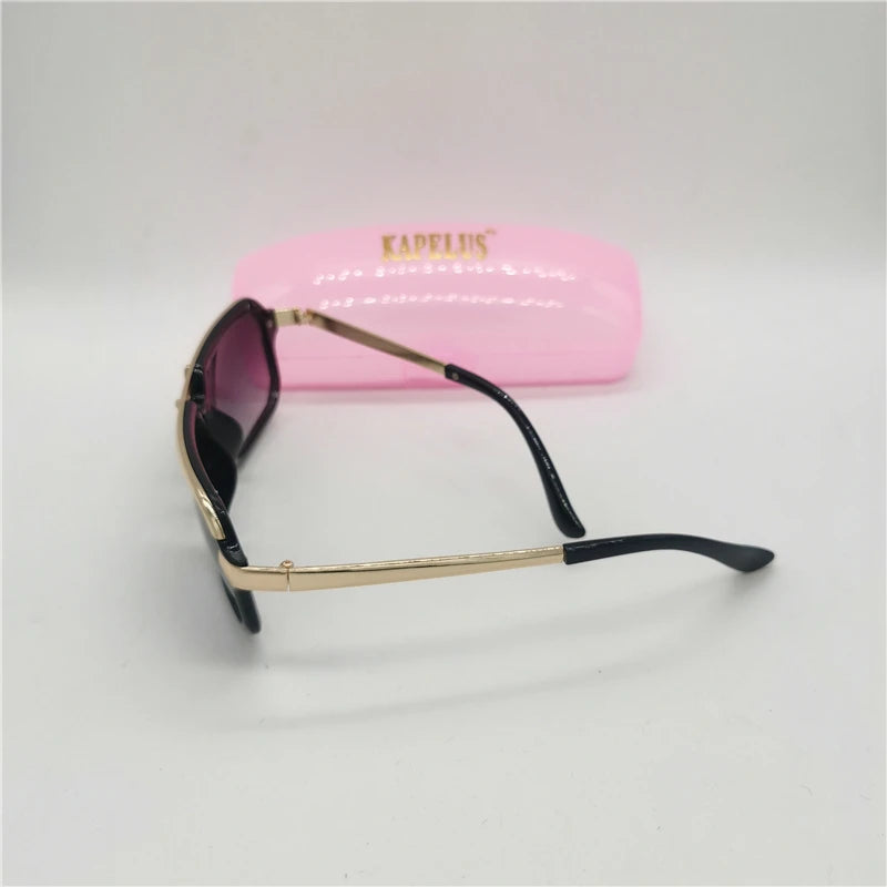 "Metallo Bruno" – Brown Metal Sunglasses By Enzo Bellari®