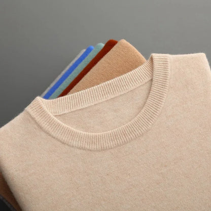 "Aria Serenata" – Wool Crew Neck Sweater By Enzo Bellari®