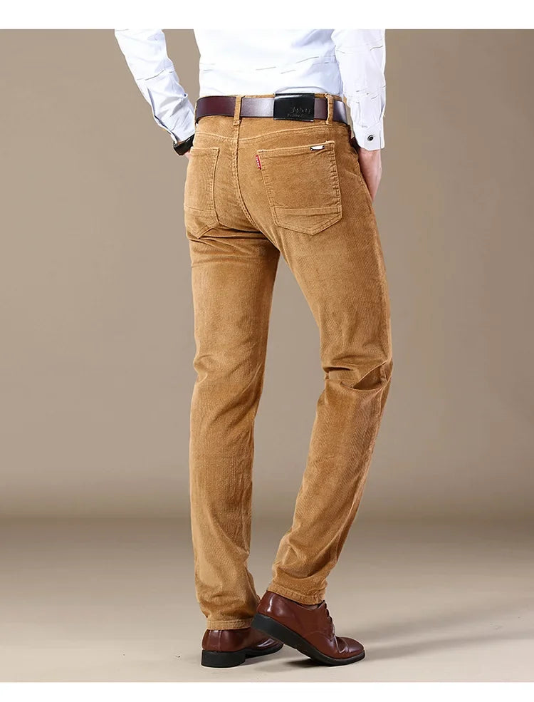 "Trama Rustica" – Corduroy Casual Pants By Enzo Bellari®