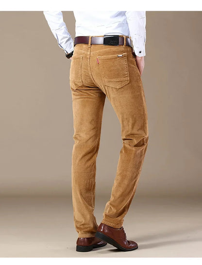 "Trama Rustica" – Corduroy Casual Pants By Enzo Bellari®