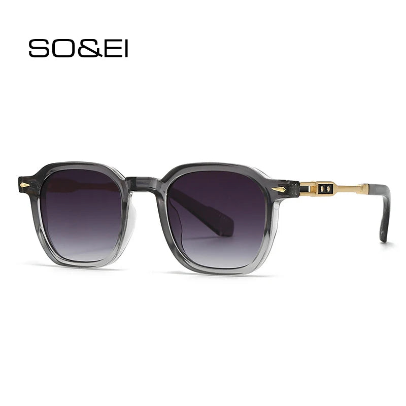 "Sole Retrò" – Square Retro Sunglasses By Enzo Bellari®