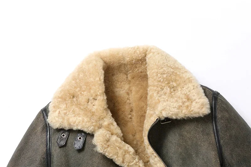 "Pelle di Cervo" – Sheepskin Fur Jacket By Enzo Bellari®