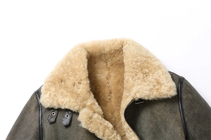 "Pelle di Cervo" – Sheepskin Fur Jacket By Enzo Bellari®