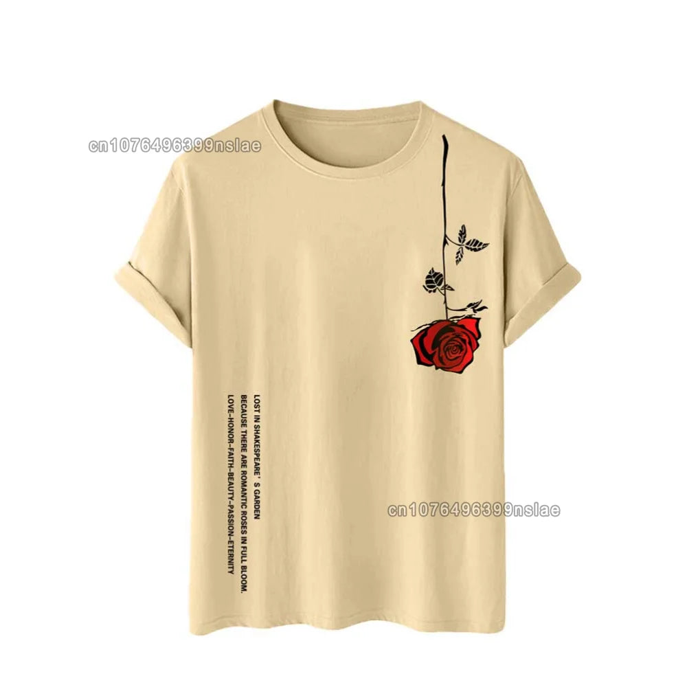 "Il Giardino" – Flower Graphic Tee By Enzo Bellari®