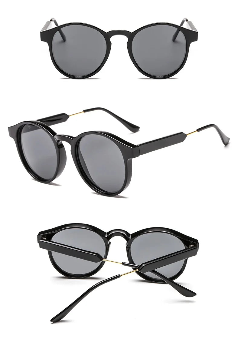 "Vista Retrò" – Round Brand Sunglasses By Enzo Bellari®
