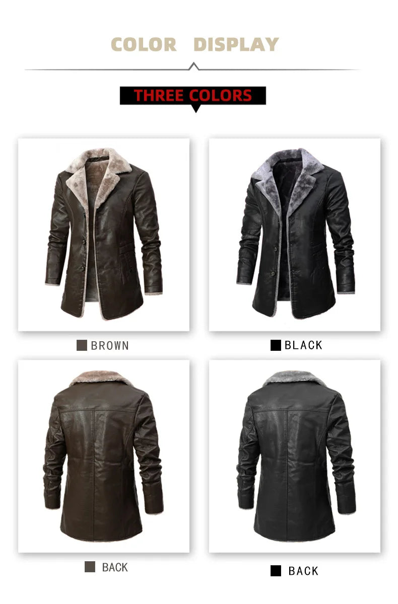 "Vento Freddo" – Fur Lined Windbreaker By Enzo Bellari®