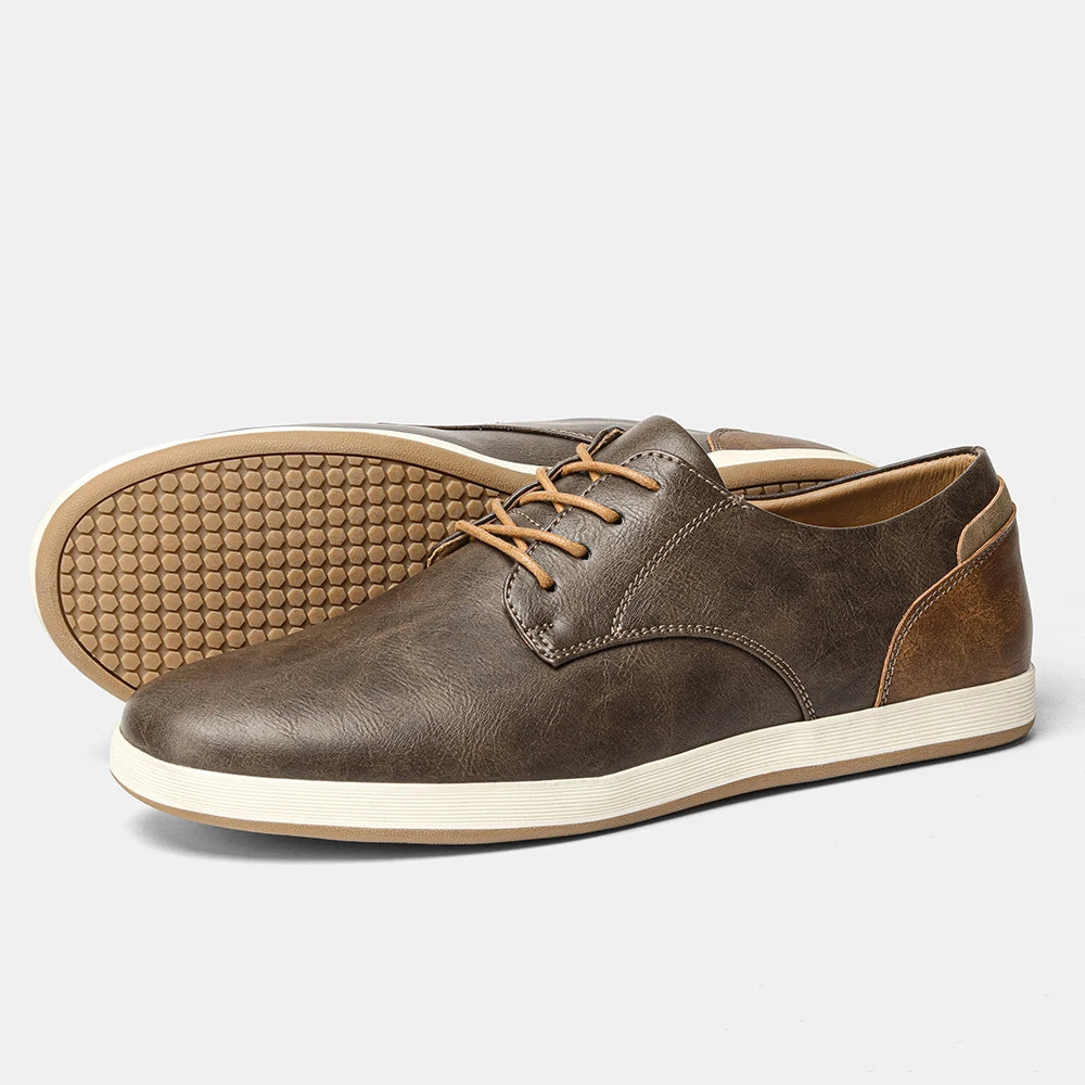 "Strada Sincera" – Casual Leather Shoes By Enzo Bellari®
