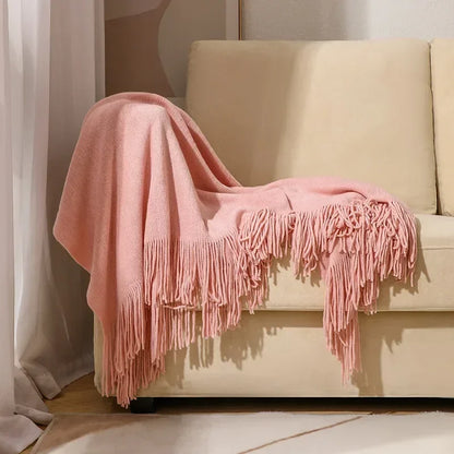"Dolce Vita" – Nordic Knitted Sofa Blanket By Enzo Bellari®