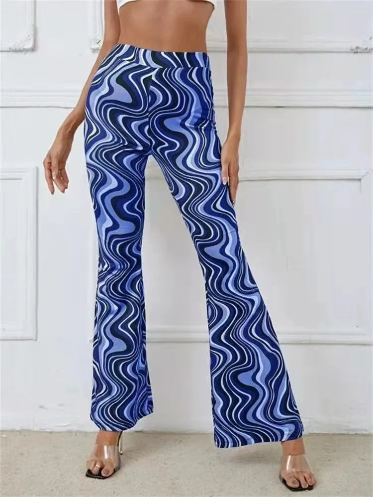 "Luce di Mare" – High Waist Flared Pants By Enzo Bellari®