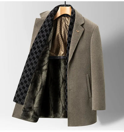 "Lana Lunga" – Wool Trench Coat By Enzo Bellari®