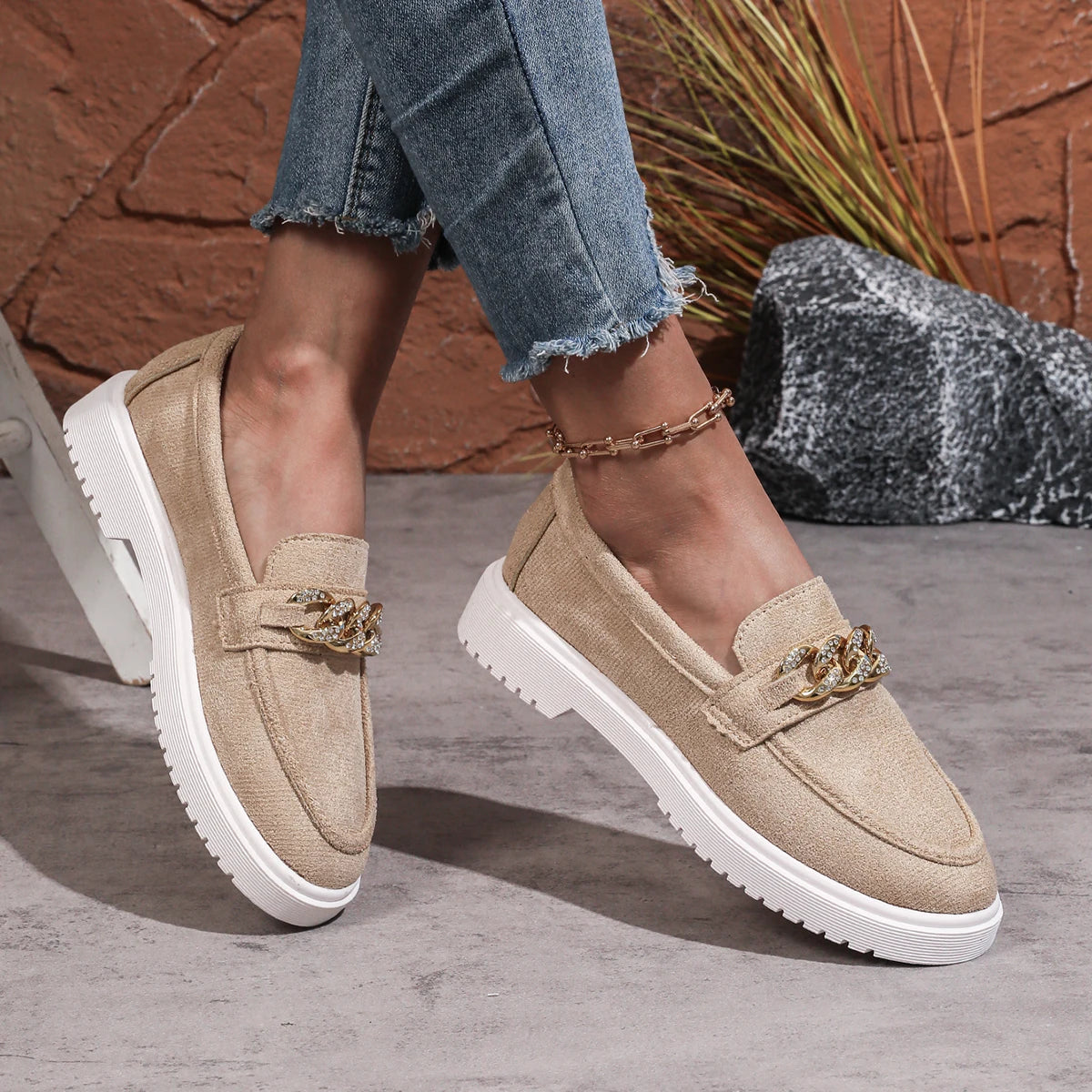 "Fior di Vento" – Suede Leather Loafers By Enzo Bellari®