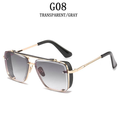 "Luce di Mare" – Steampunk Square Sunglasses By Enzo Bellari®