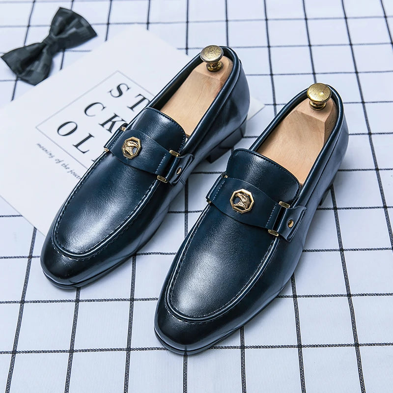 "Luciano" – Genuine Leather Loafers
