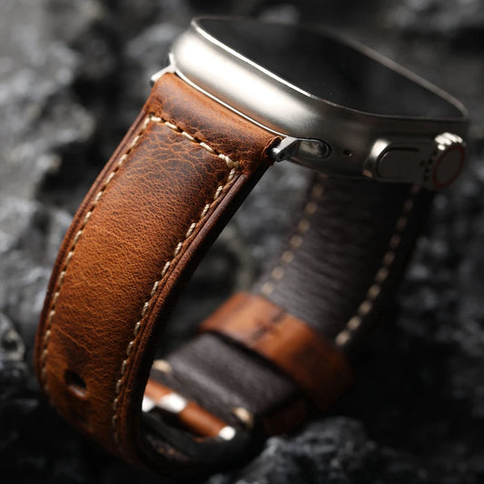 "Cinturino Fattoamano" – Leather iWatch Strap By Enzo Bellari®