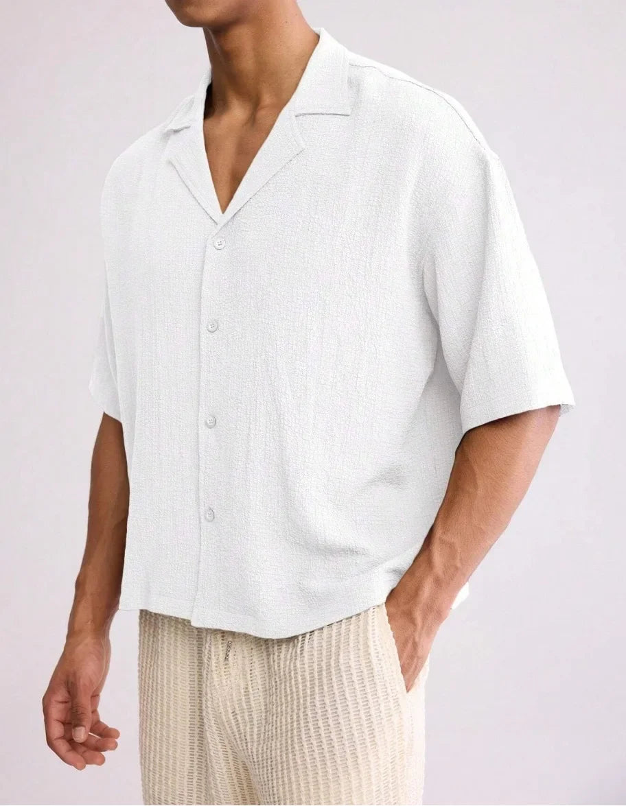 "Collo Morbido" – Loose Collar Shirt By Enzo Bellari®