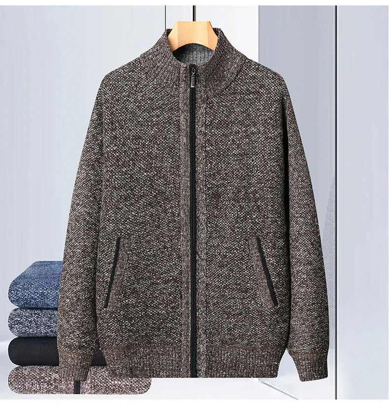 "Pelliccia Invernale" – Plush Cardigan Jacket By Enzo Bellari®