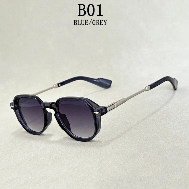 "Luce di Mare" – Vintage Oval Sunglasses By Enzo Bellari®