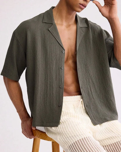 "Collo Morbido" – Loose Collar Shirt By Enzo Bellari®