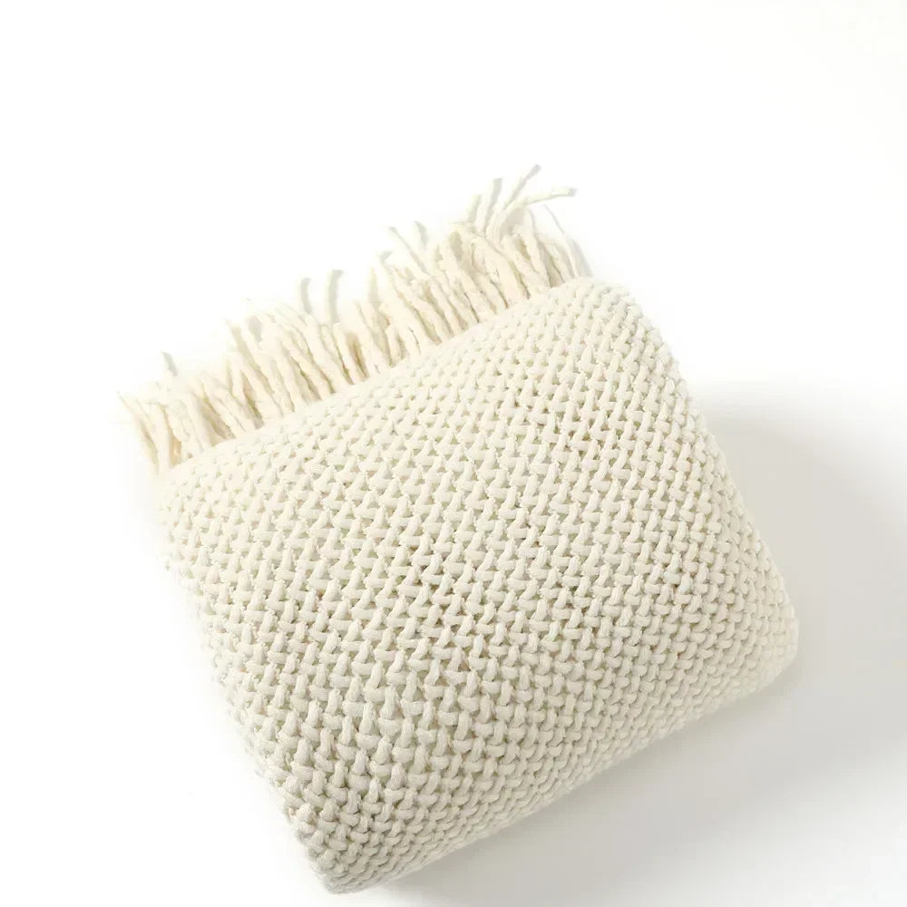 "Dolce Vita" – Nordic Knitted Sofa Blanket By Enzo Bellari®