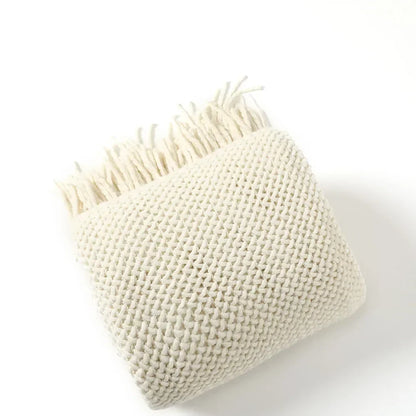 "Dolce Vita" – Nordic Knitted Sofa Blanket By Enzo Bellari®