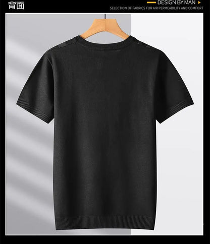 "Sole di Capri" – Round Neck Casual T-Shirt By Enzo Bellari®