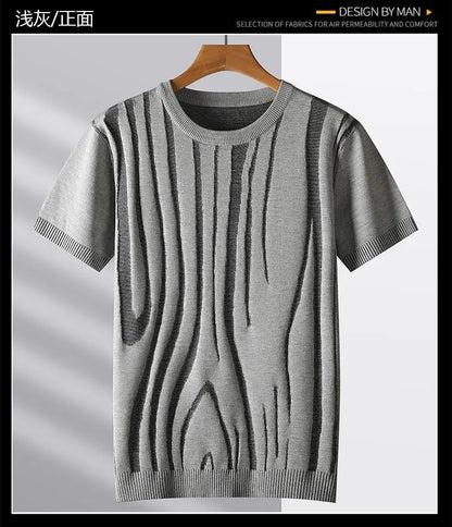 "Sole di Capri" – Round Neck Casual T-Shirt By Enzo Bellari®