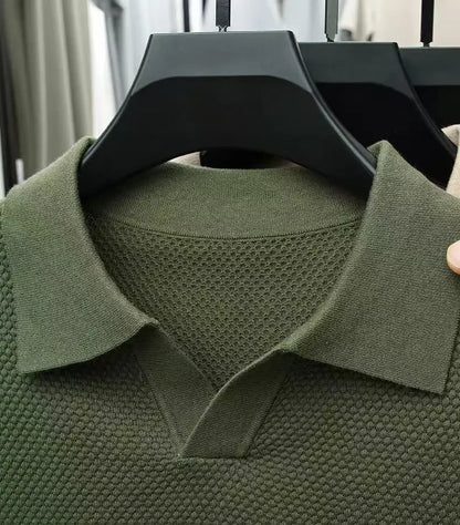 "Vera Luce" – Cotton Short Sleeve Polo Shirt By Enzo Bellari®