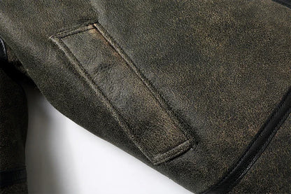 "Pelle di Cervo" – Sheepskin Fur Jacket By Enzo Bellari®