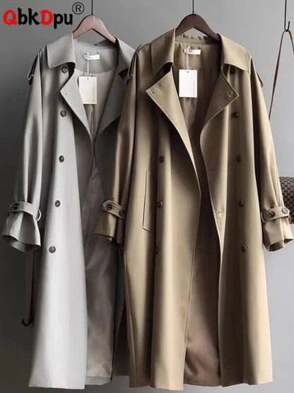 "Aria Serenata" – Double-Breasted Trench Coat By Enzo Bellari®