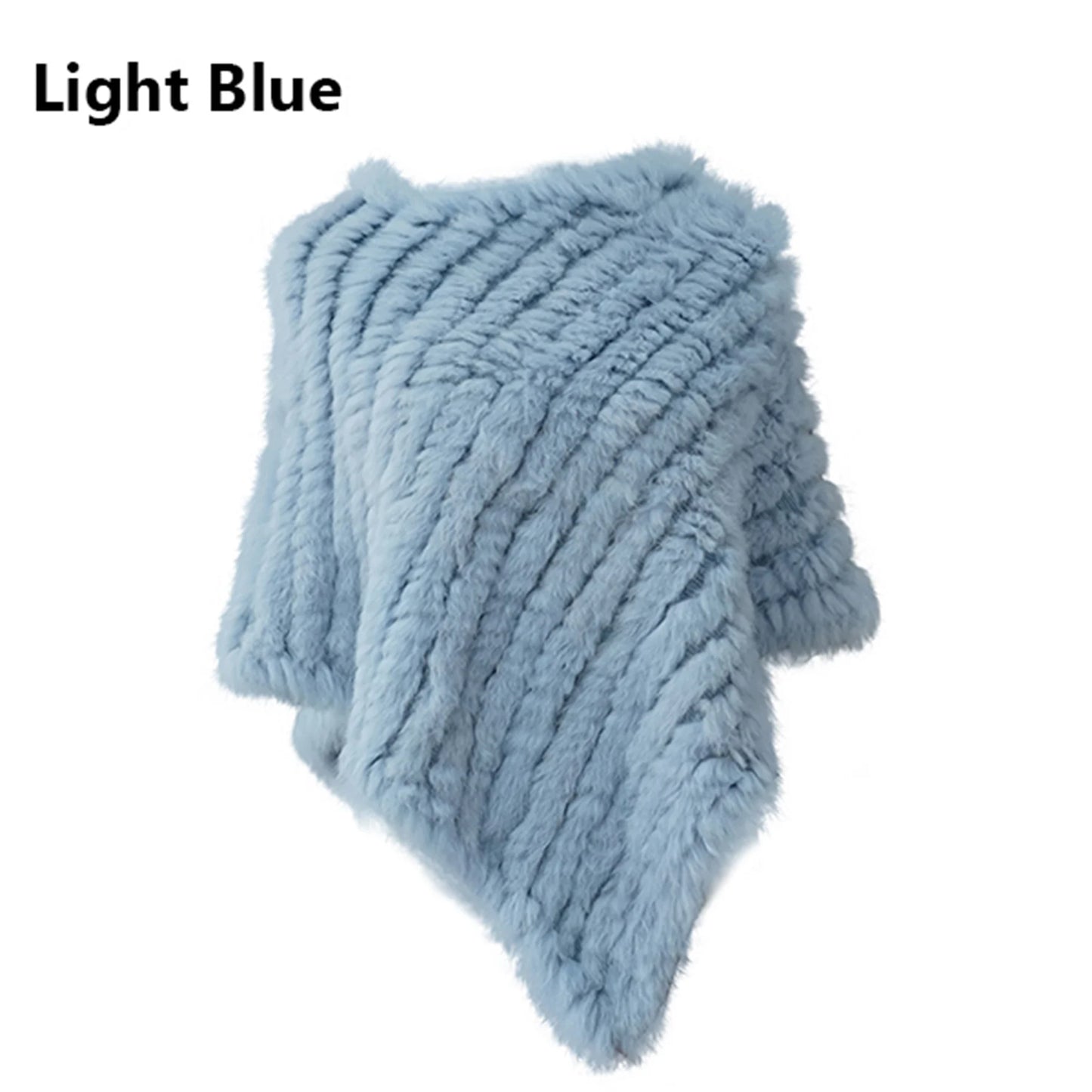 "Coniglio Reale" – Fur Poncho Vest By Enzo Bellari®