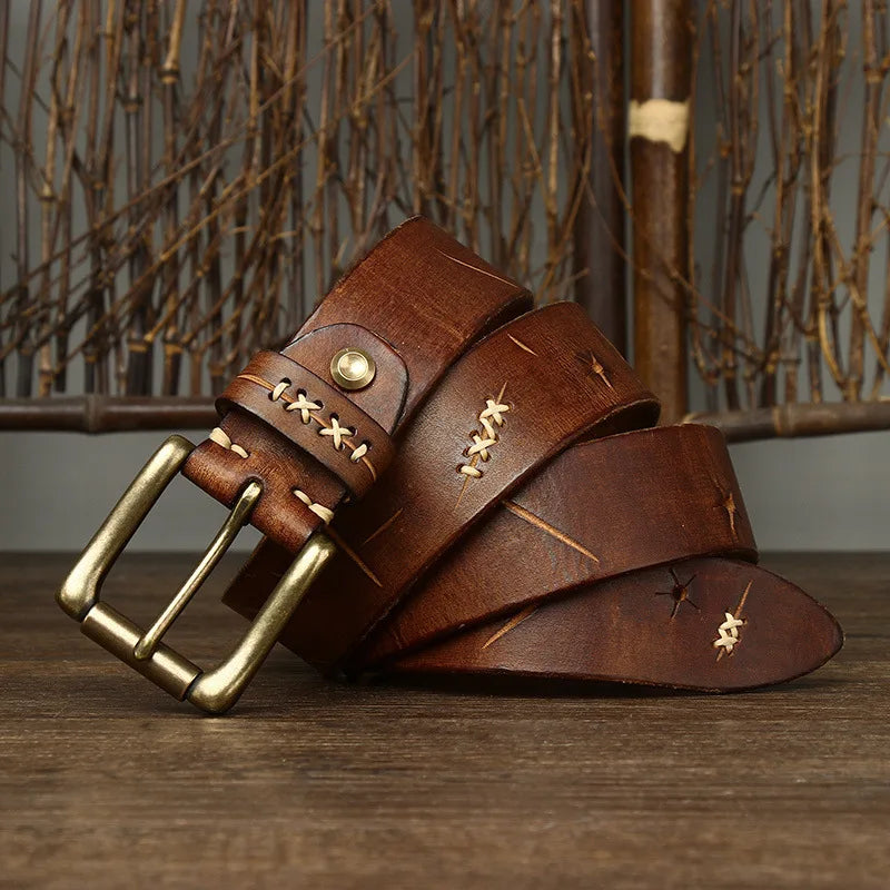 "Cintura Vera" – Genuine Leather Belt By Enzo Bellari®