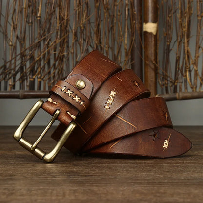 "Cintura Vera" – Genuine Leather Belt By Enzo Bellari®
