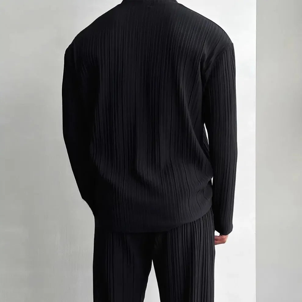 "Linea Pulita" – Deep V Sweater Set By Enzo Bellari®